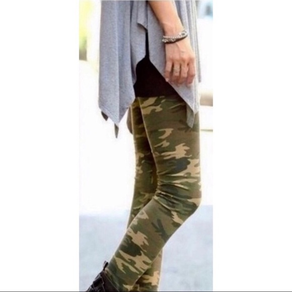 Camouflage soft leggings - Picture 2 of 3